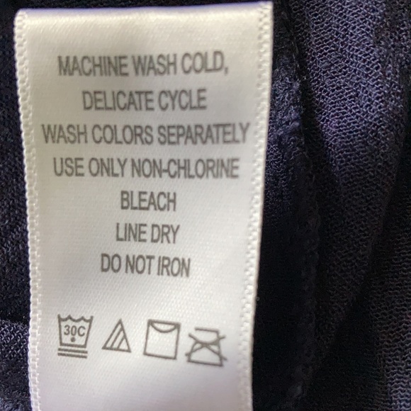 Roaman’s navy tunic. Size 12w - Picture 9 of 9